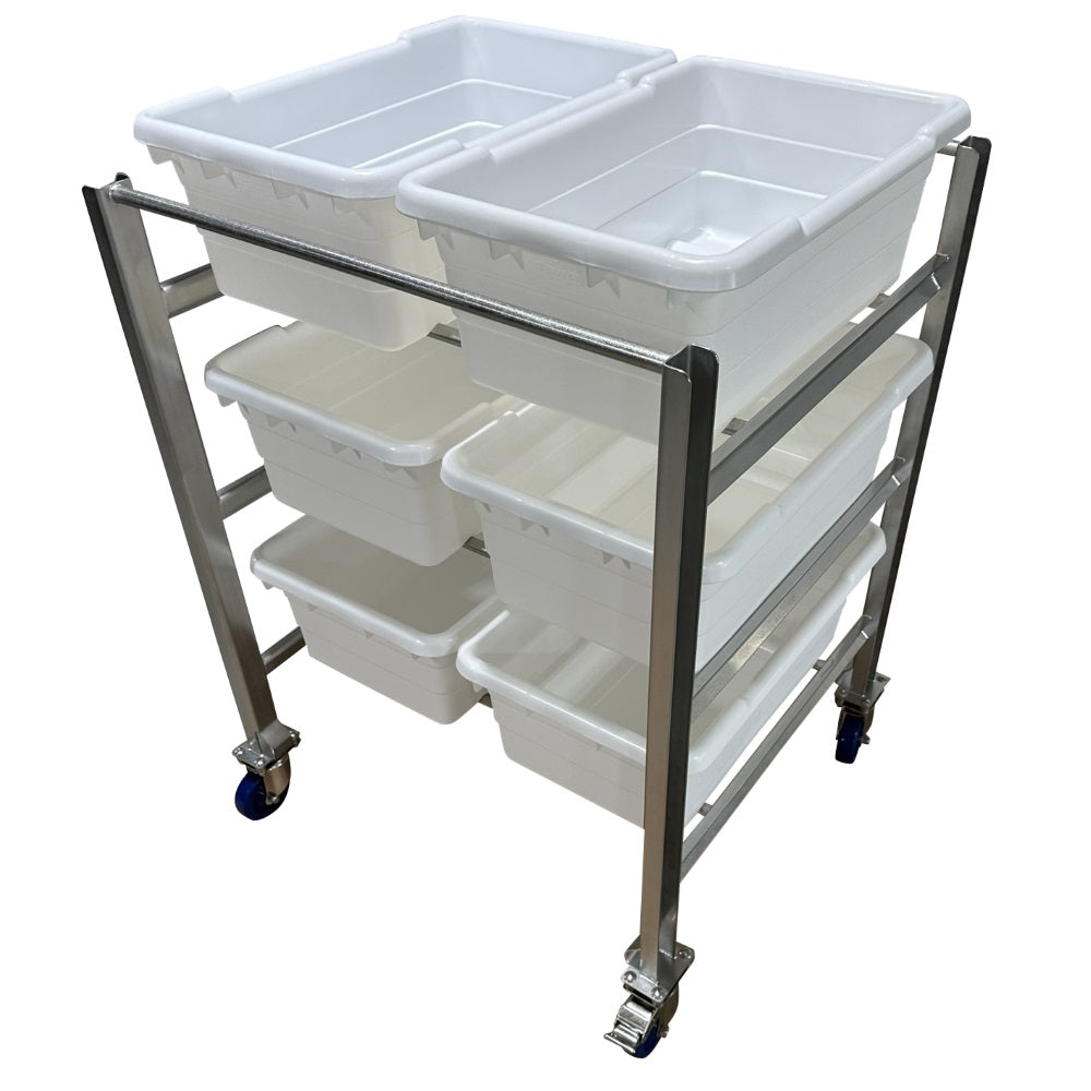 Stainless Steel Lug/Tote Carts