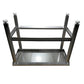 Stainless Steel Table with Adjustable Acetal Pads