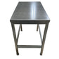 Stainless Steel Table with Adjustable Acetal Pads