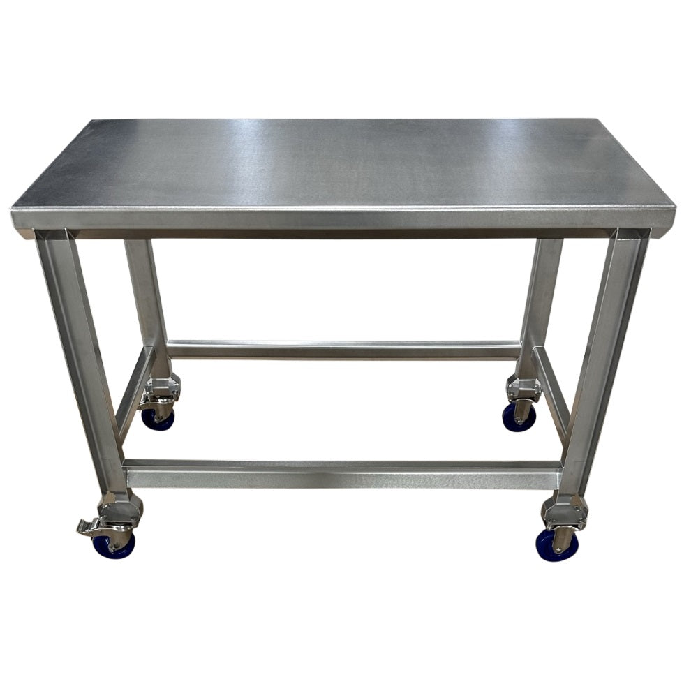 Stainless Steel Table with Casters