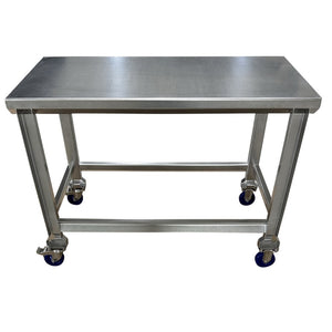 Stainless Steel Table with Casters