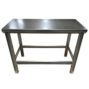 Stainless Steel Table with Acetal Pads