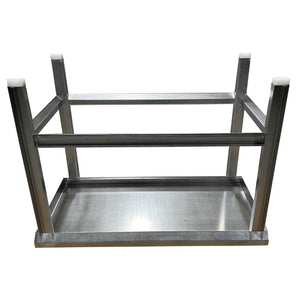 Stainless Steel Table with Acetal Pads