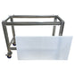 Stainless Steel Table with Removable Top & Casters
