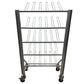 Stainless Steel Mobile Boot Rack