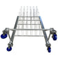 Stainless Steel Mobile Boot Rack