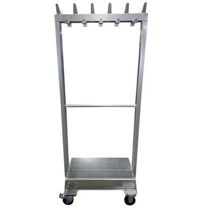 Stainless Steel Mobile Coat/Frock Rack