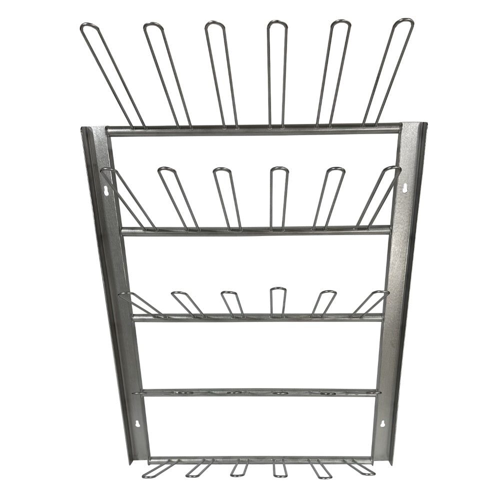 Stainless Steel Wall-Mounted Boot Rack