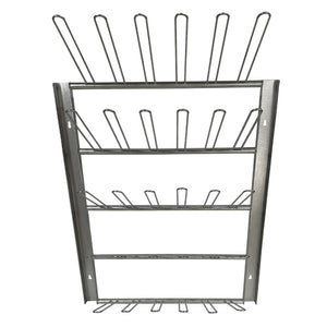 Stainless Steel Wall-Mounted Boot Rack