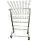 Stainless Steel Mobile Boot Rack