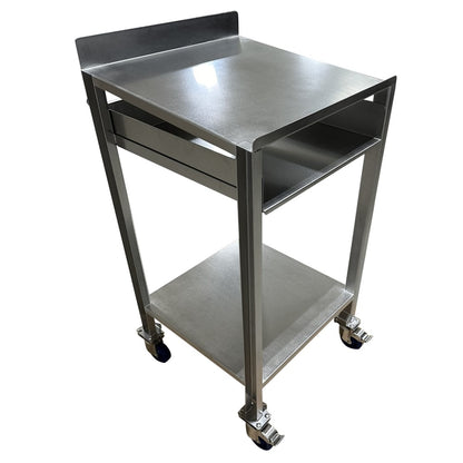 Stainless Steel Mobile Receiving Desk/Workstation