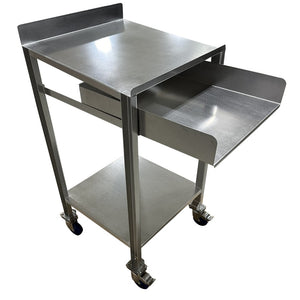 Stainless Steel Mobile Receiving Desk/Workstation