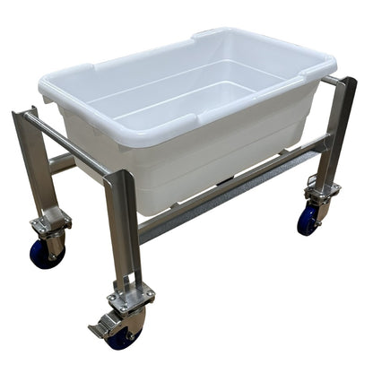 Stainless Steel 1-Lug/Tote Cart