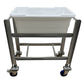 Stainless Steel 2-Lug/Tote Cart