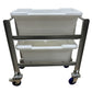 Stainless Steel 2-Lug/Tote Cart