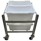 Stainless Steel Side-by-Side 4-Lug/Tote Cart