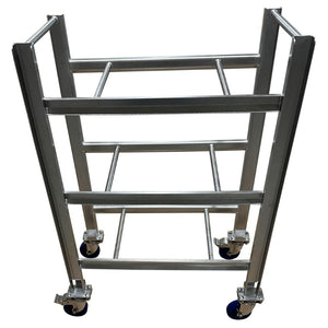 Stainless Steel 3-Lug/Tote Cart