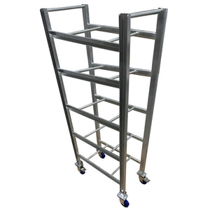 Stainless Steel 5-Lug/Tote Cart